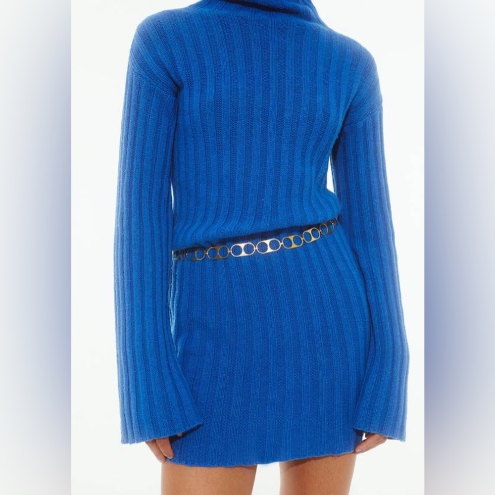 Gimaguas Sayi Turtleneck Knit Mini Dress
